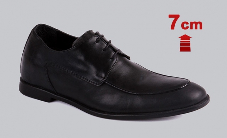 TALLMAXX Aynalı Bağlı Siyah Antik Ayakkabı
